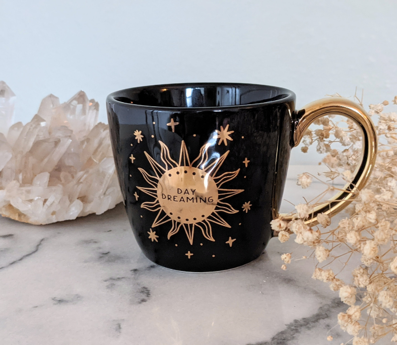 Lunar & Solar Ceramic Mug | Goddess Provisions LUNESCAPE