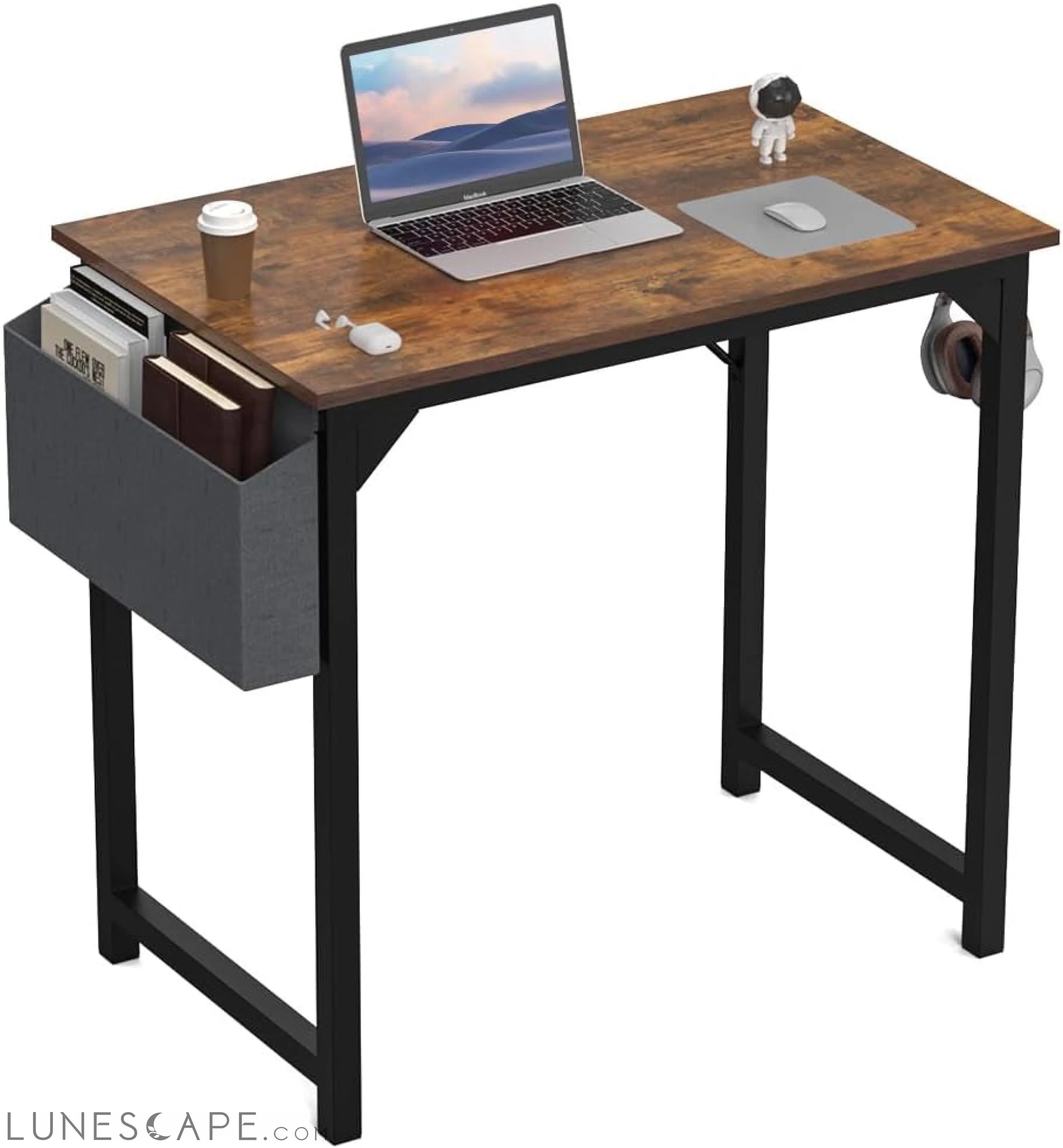 32 Inch Small Computer Office Desk Modern Simple Style Writing Study LUNESCAPE