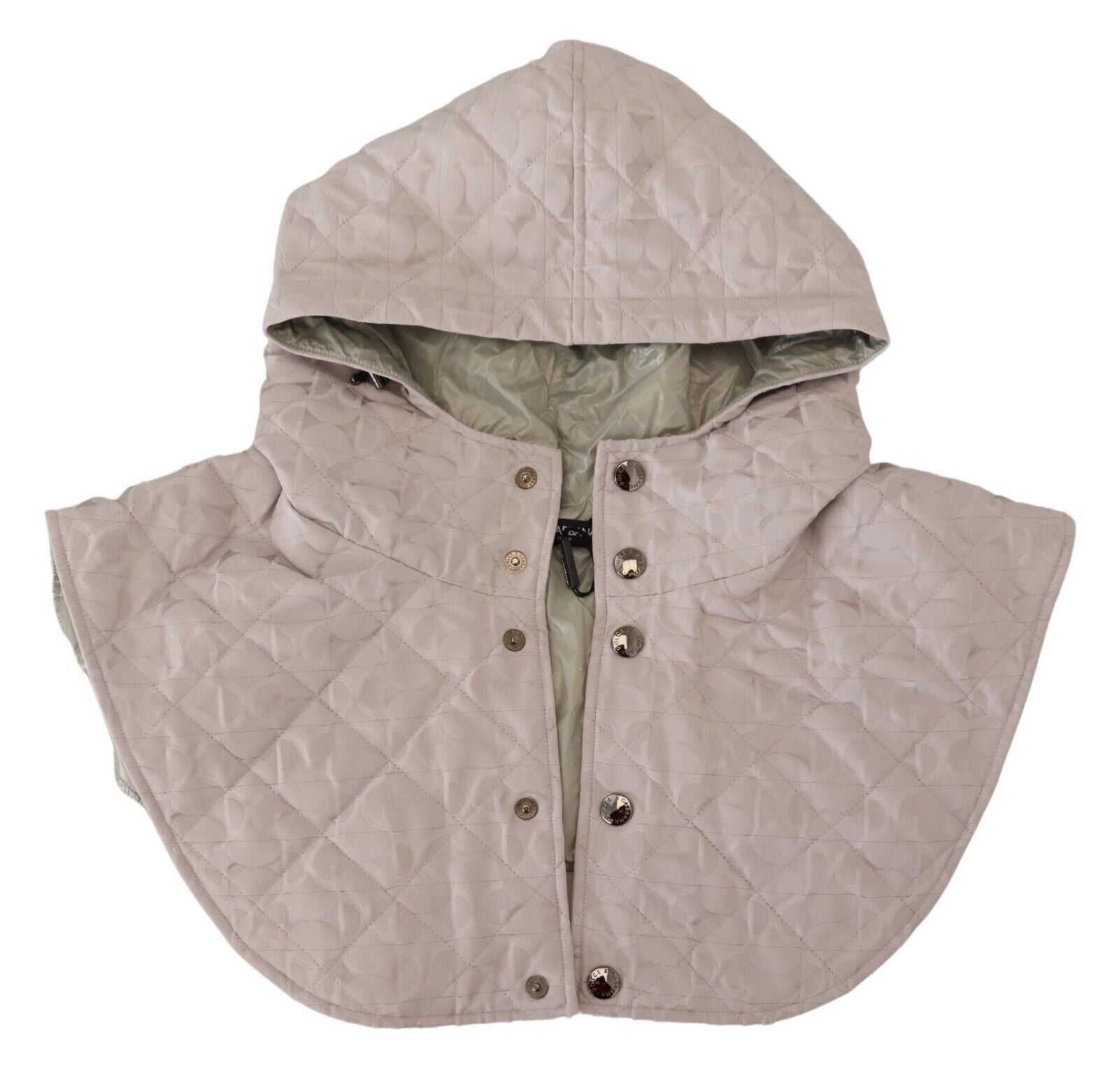 Dolce & Gabbana White Quilted Whole Head Wrap