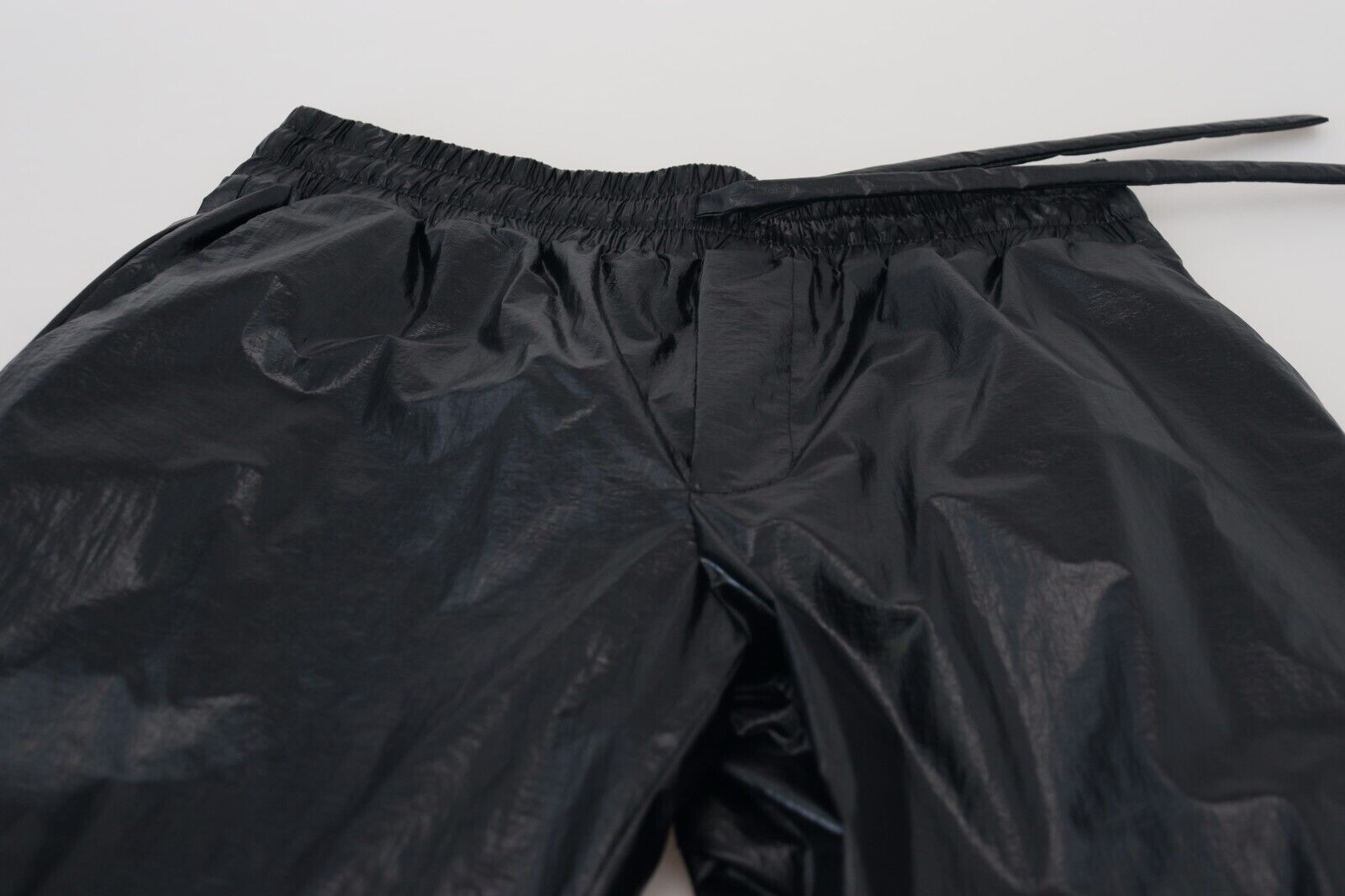 Dolce & Gabbana Black Windbreaker Track Pant