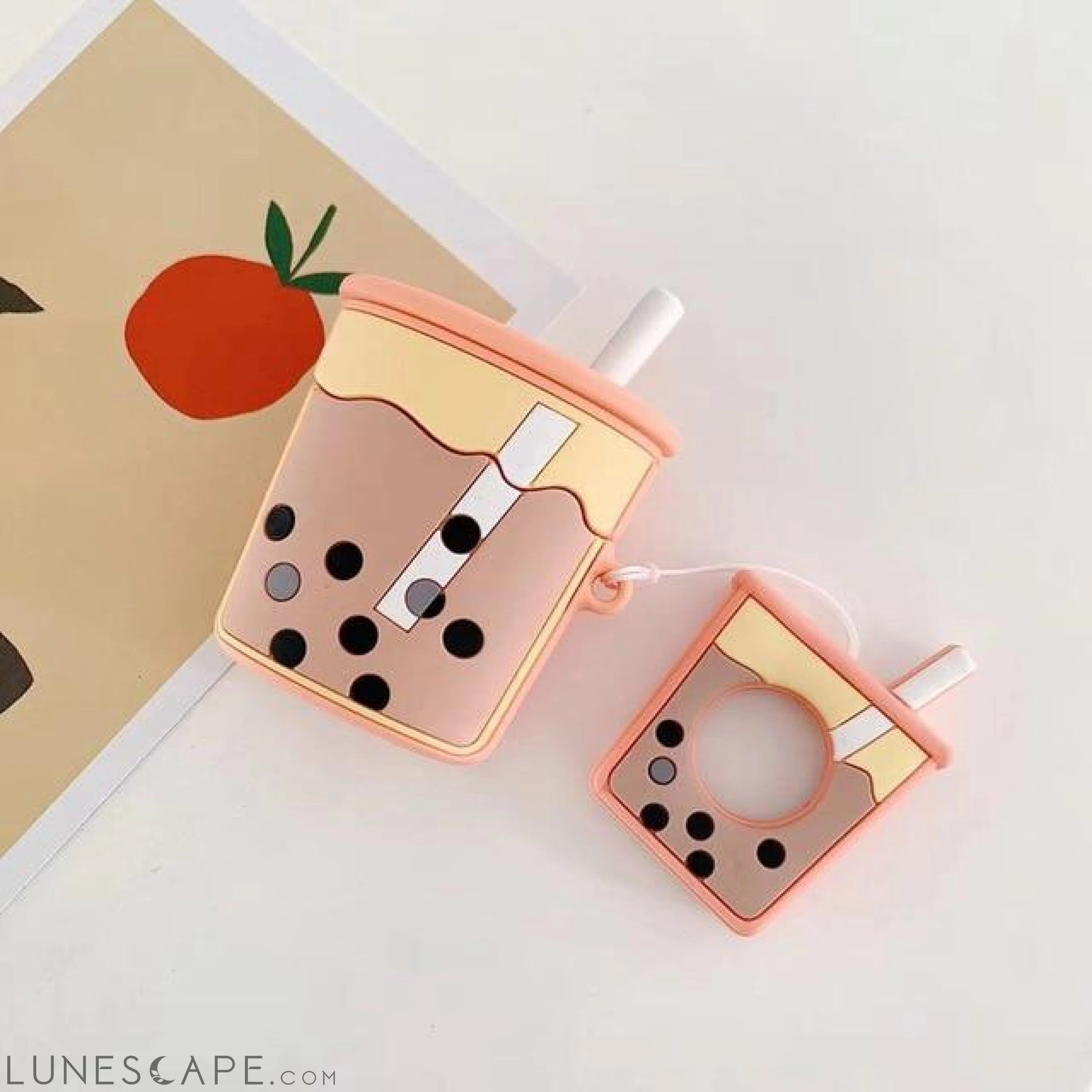 3D Boba Milk AirPods Case LUNESCAPE