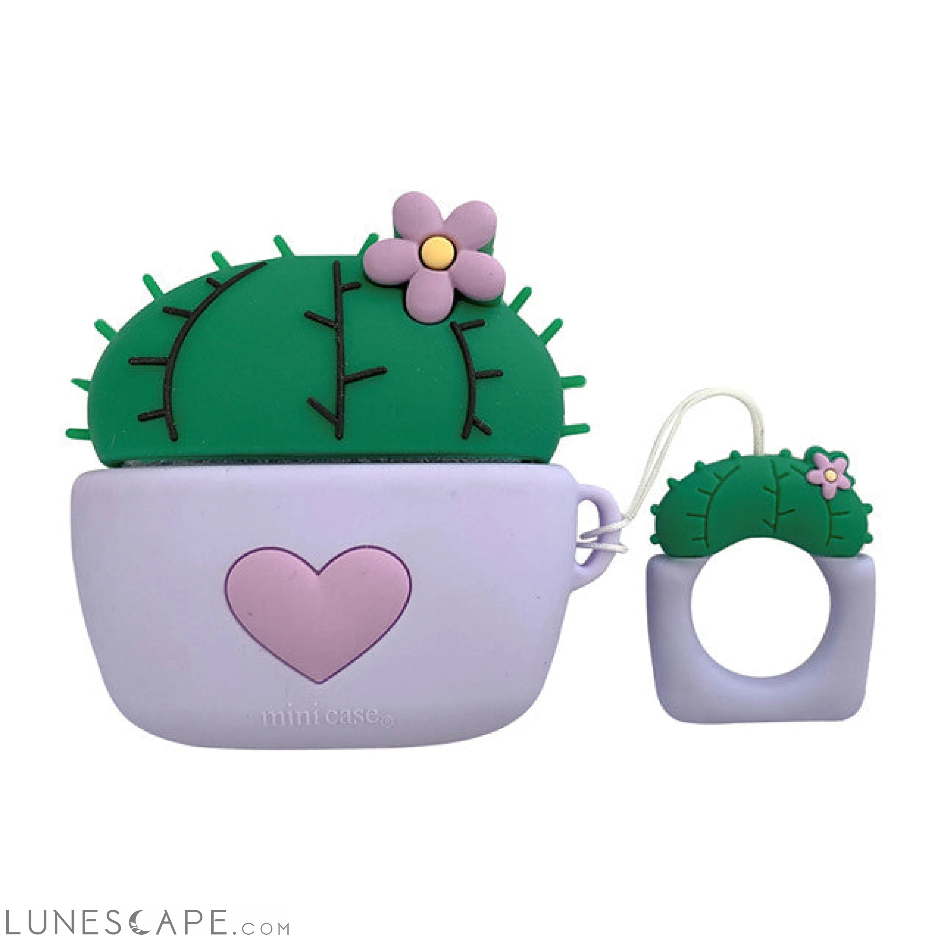 3D Cactus AirPods Pro Case LUNESCAPE