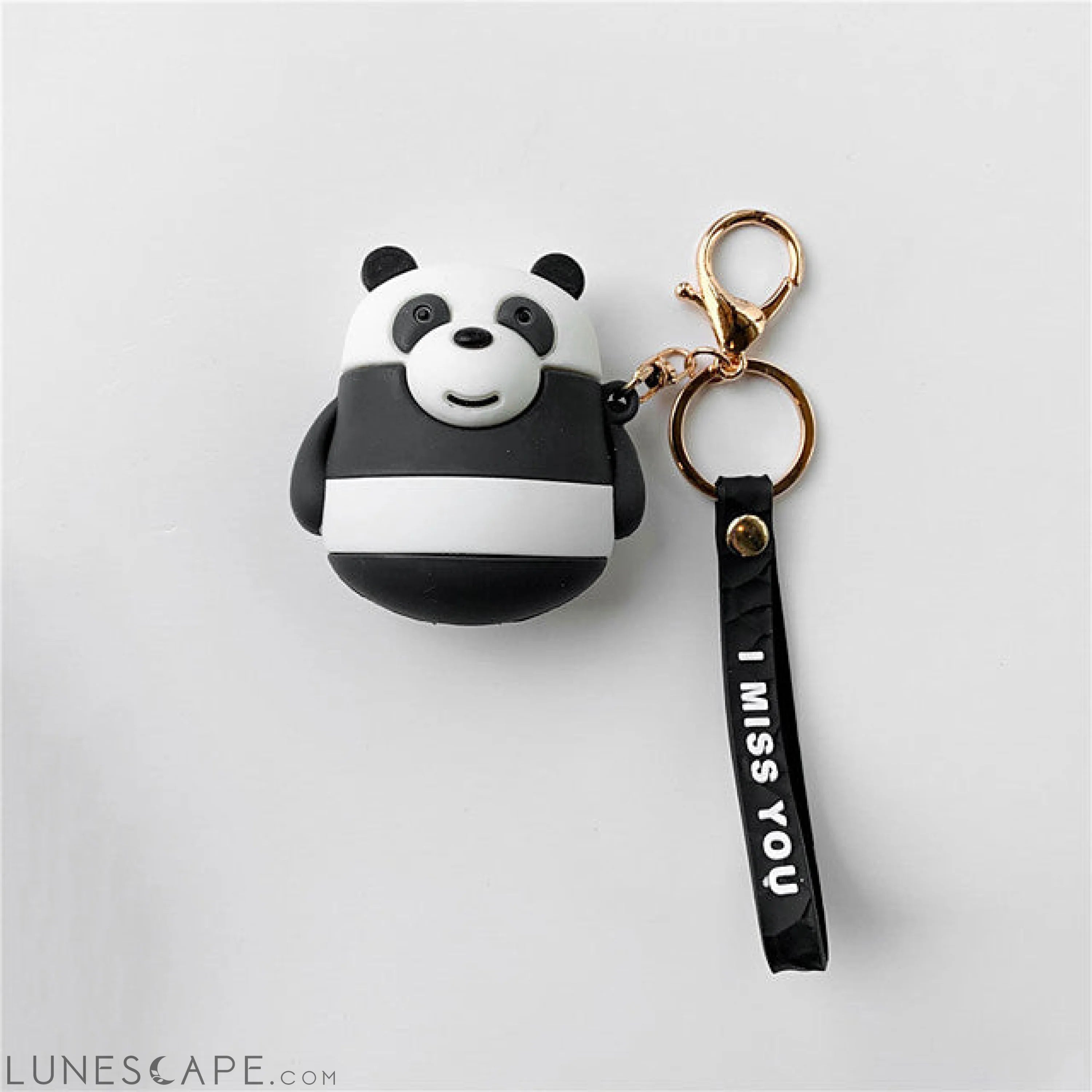 3D Silicone Panda AirPods Case LUNESCAPE