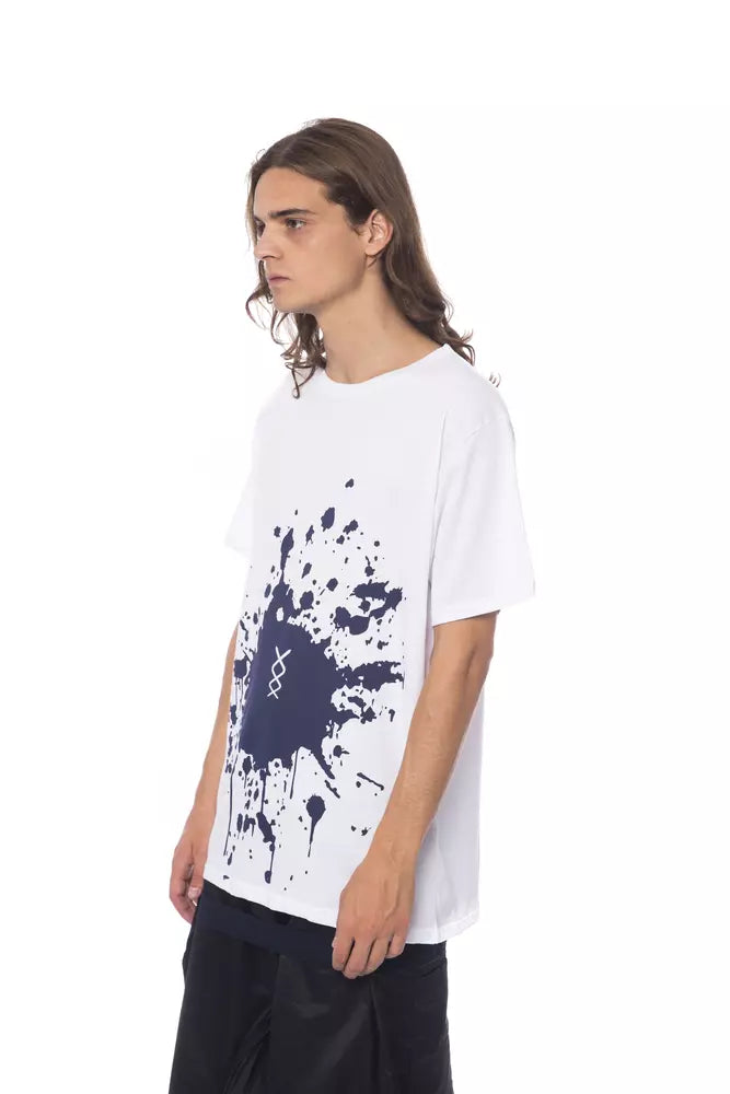 Nicolo Tonetto White Cotton Men T-Shirt LUNESCAPE