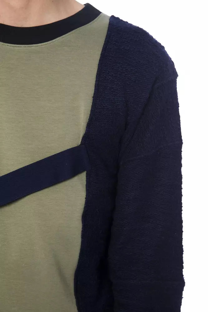 Nicolo Tonetto Army Cotton Men Sweater LUNESCAPE