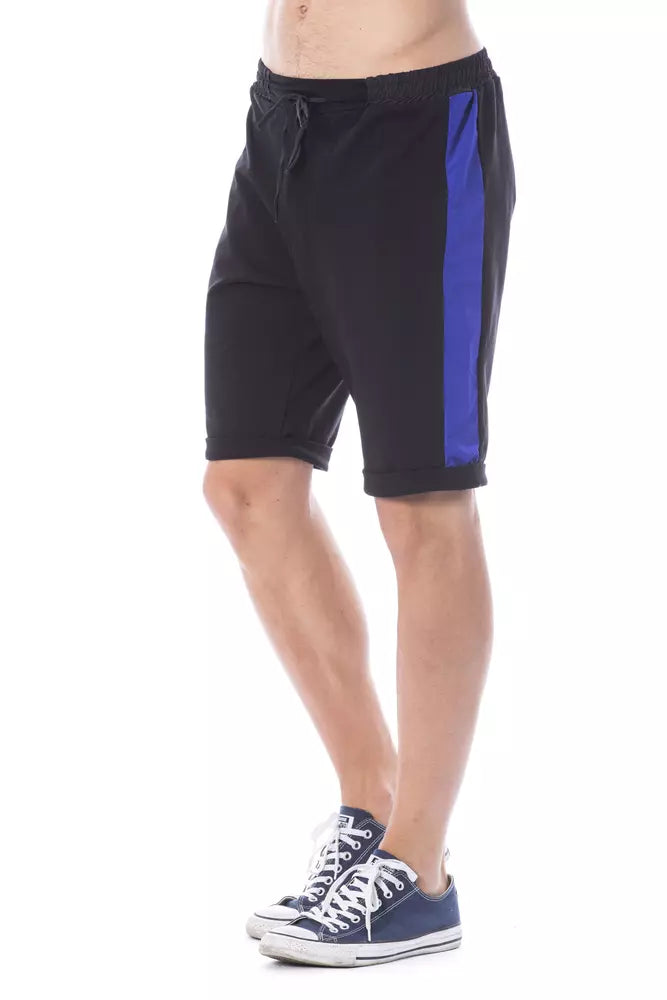 Verri Black Cotton Men's Short LUNESCAPE