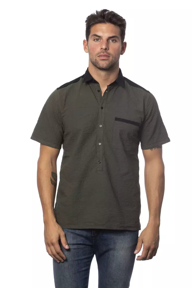 Verri Army Cotton Men's Shirt LUNESCAPE