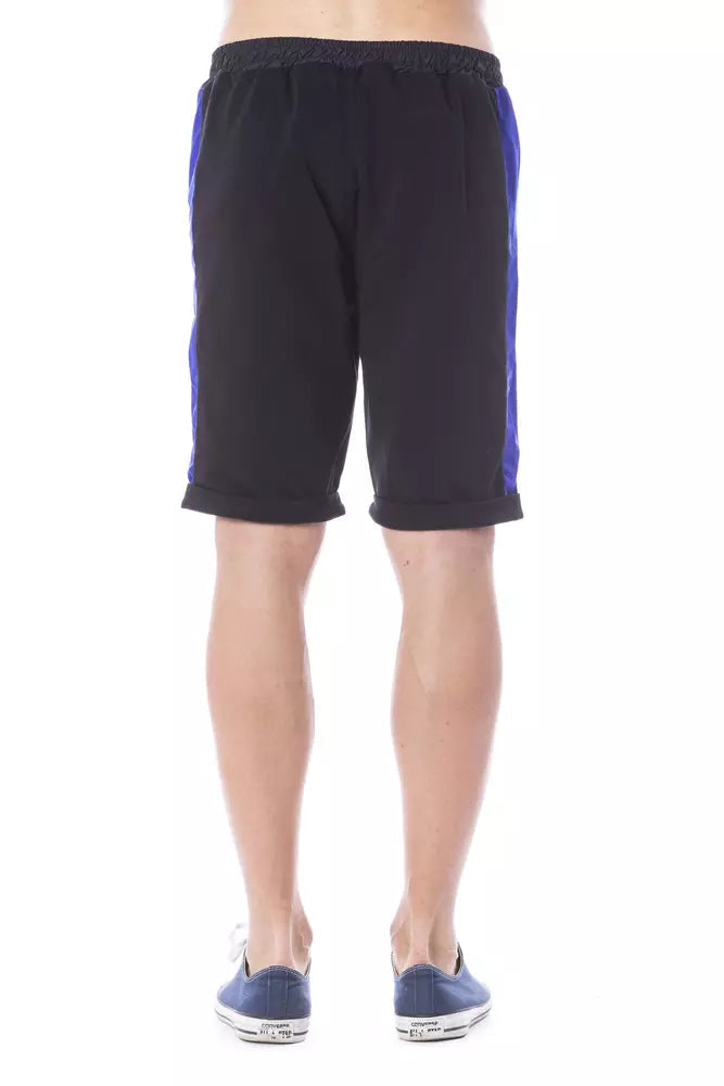 Verri Black Cotton Men's Short LUNESCAPE