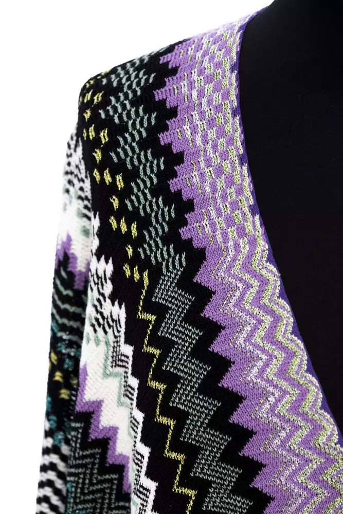 Missoni Multicolor Wool Women Poncho LUNESCAPE