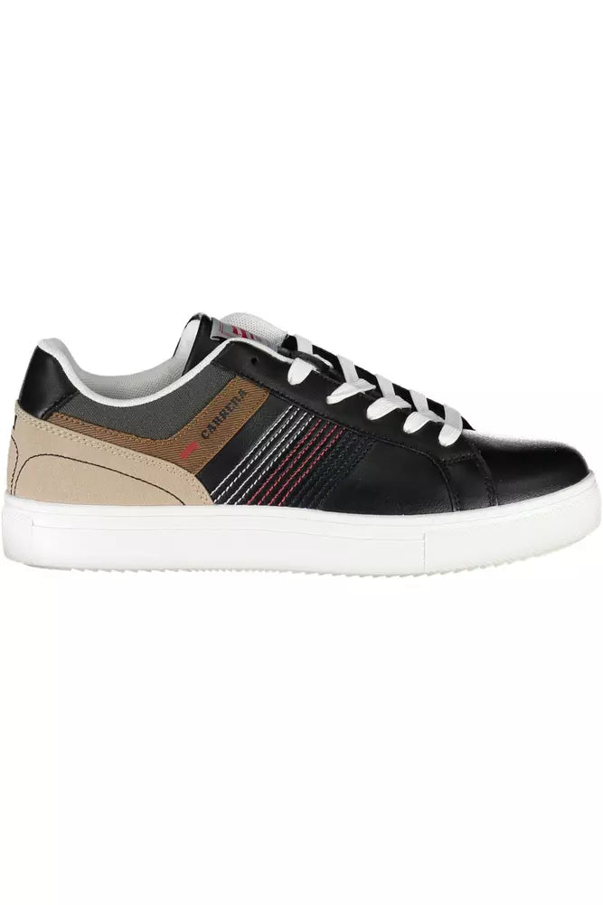 Carrera Black ECO Leather Men Sneaker LUNESCAPE