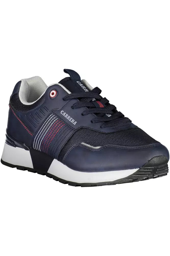 Carrera Blue Eco Leather Men Sneaker LUNESCAPE