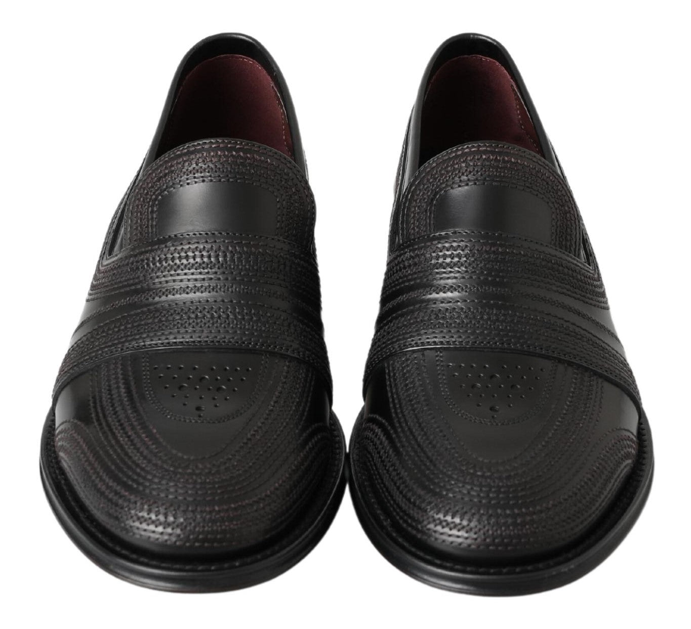 Dolce & Gabbana Black Leather Loafer