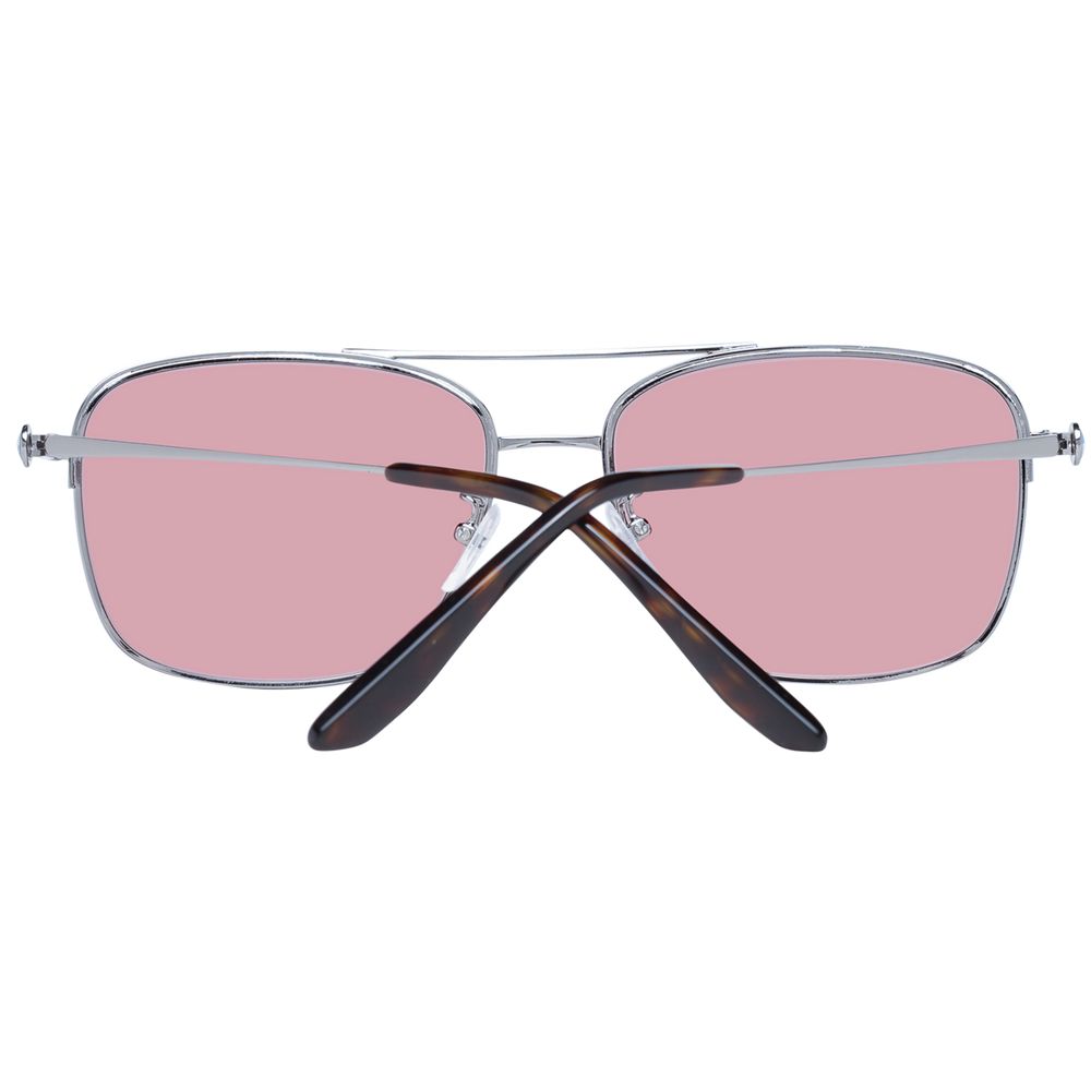 BMW Silver Metal Sunglasses