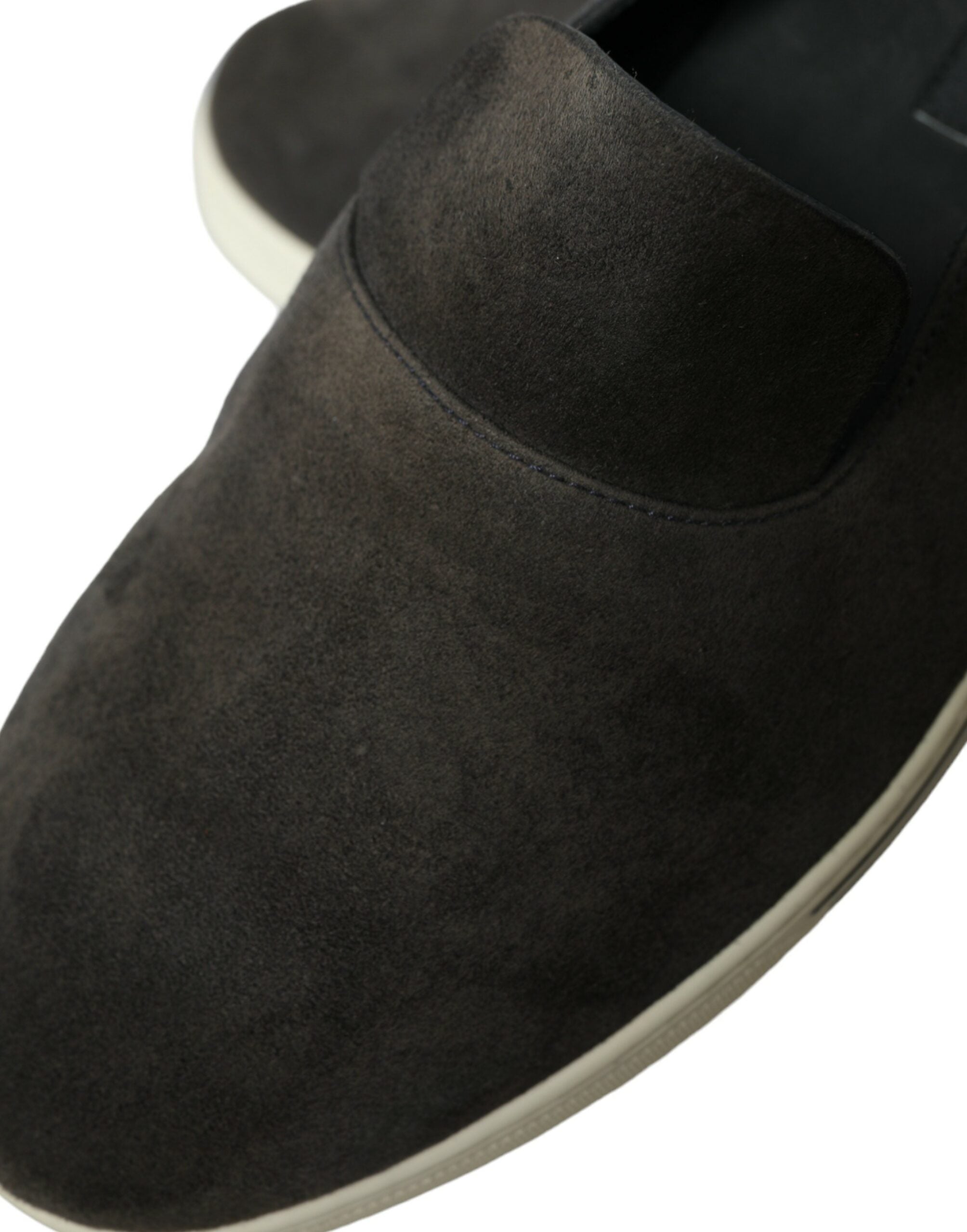 Dolce & Gabbana Blue Suede Caiman Men Loafers Slippers Shoes LUNESCAPE