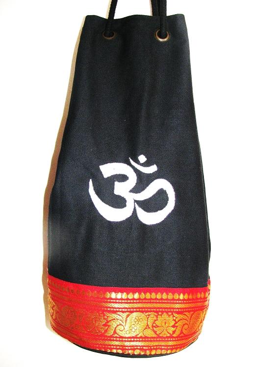 OMSutra Kids OM Yoga Mat Bag With Saree Lace LUNESCAPE