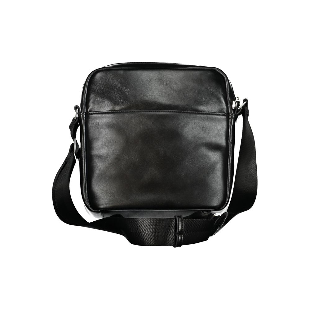 Guess Jeans Sleek Black Shoulder Bag with Ample Storage LUNESCAPE