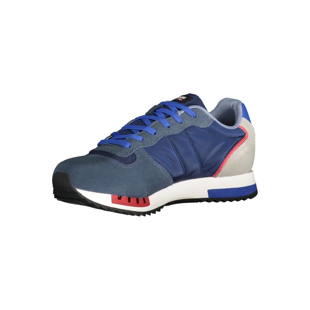 Blauer Blue Polyester Sneaker LUNESCAPE