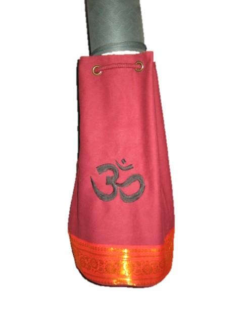 OMSutra Kids OM Yoga Mat Bag With Saree Lace LUNESCAPE