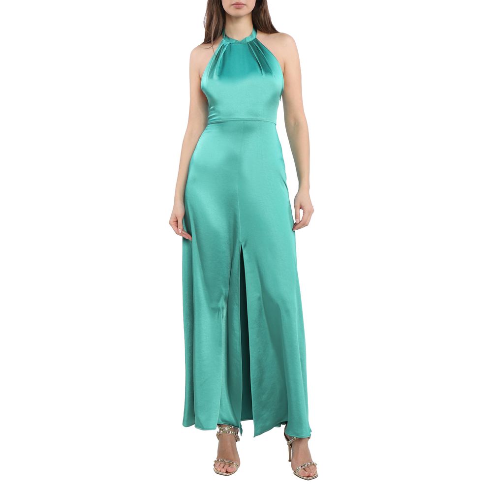 PINKO Green Polyester Dress LUNESCAPE