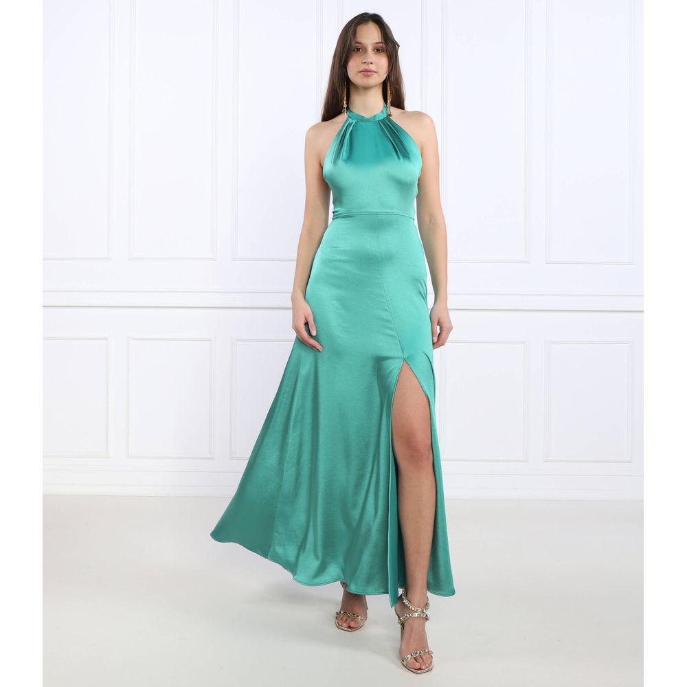 PINKO Green Polyester Dress LUNESCAPE