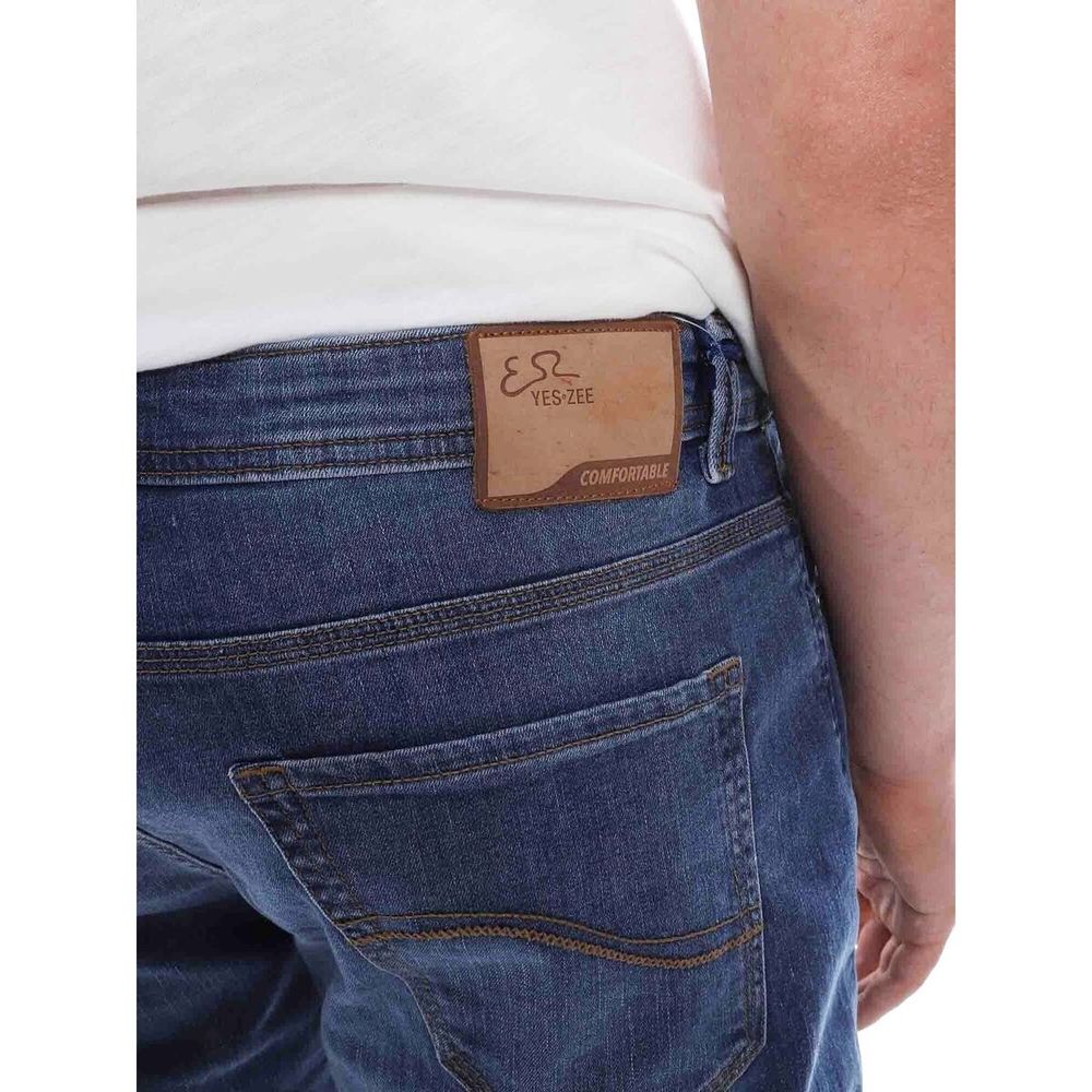 Yes Zee Chic Medium Wash Comfort Denim Jeans LUNESCAPE