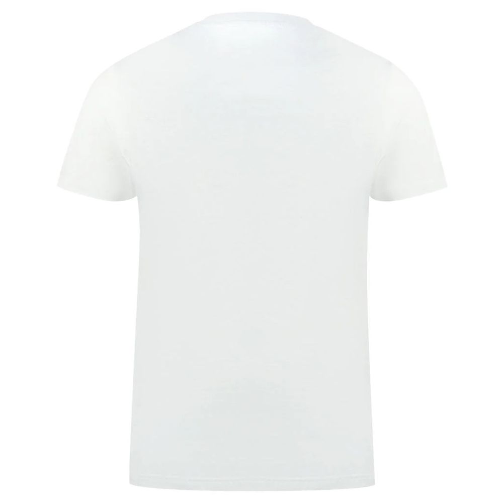 Aquascutum White Cotton Men T-Shirt LUNESCAPE