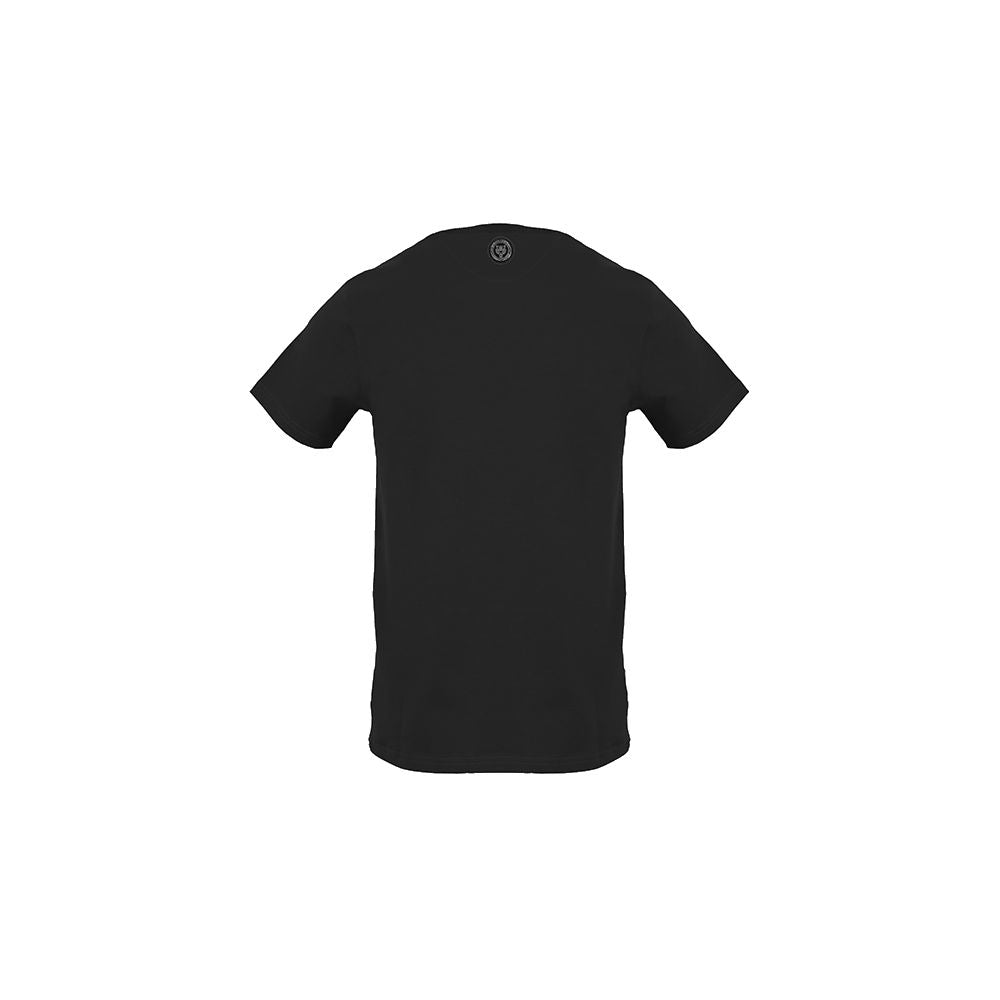 Plein Sport Black Cotton Men's T-Shirt LUNESCAPE