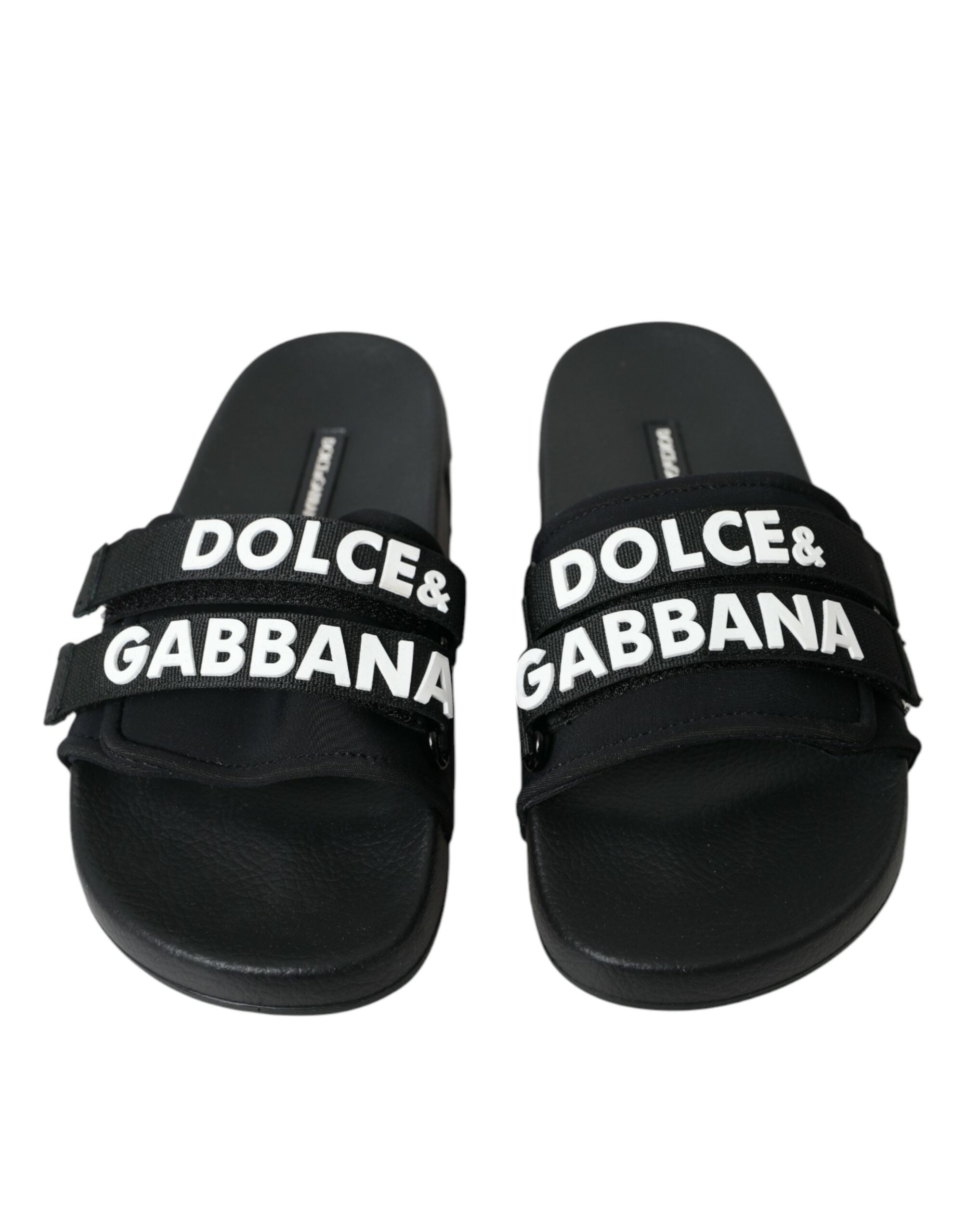 Dolce & Gabbana Black Slides LUNESCAPE
