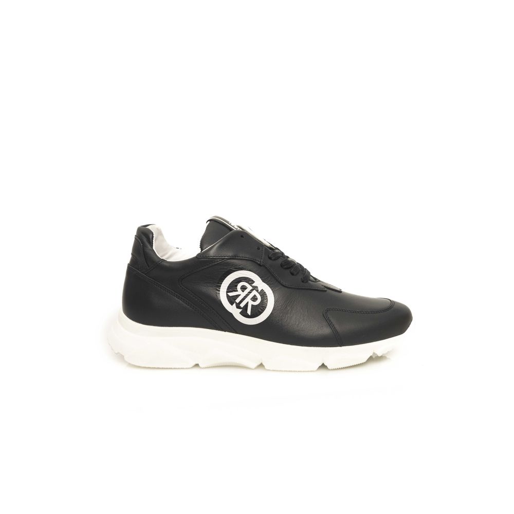 Cerruti 1881 Blue Leather Men Sneaker LUNESCAPE