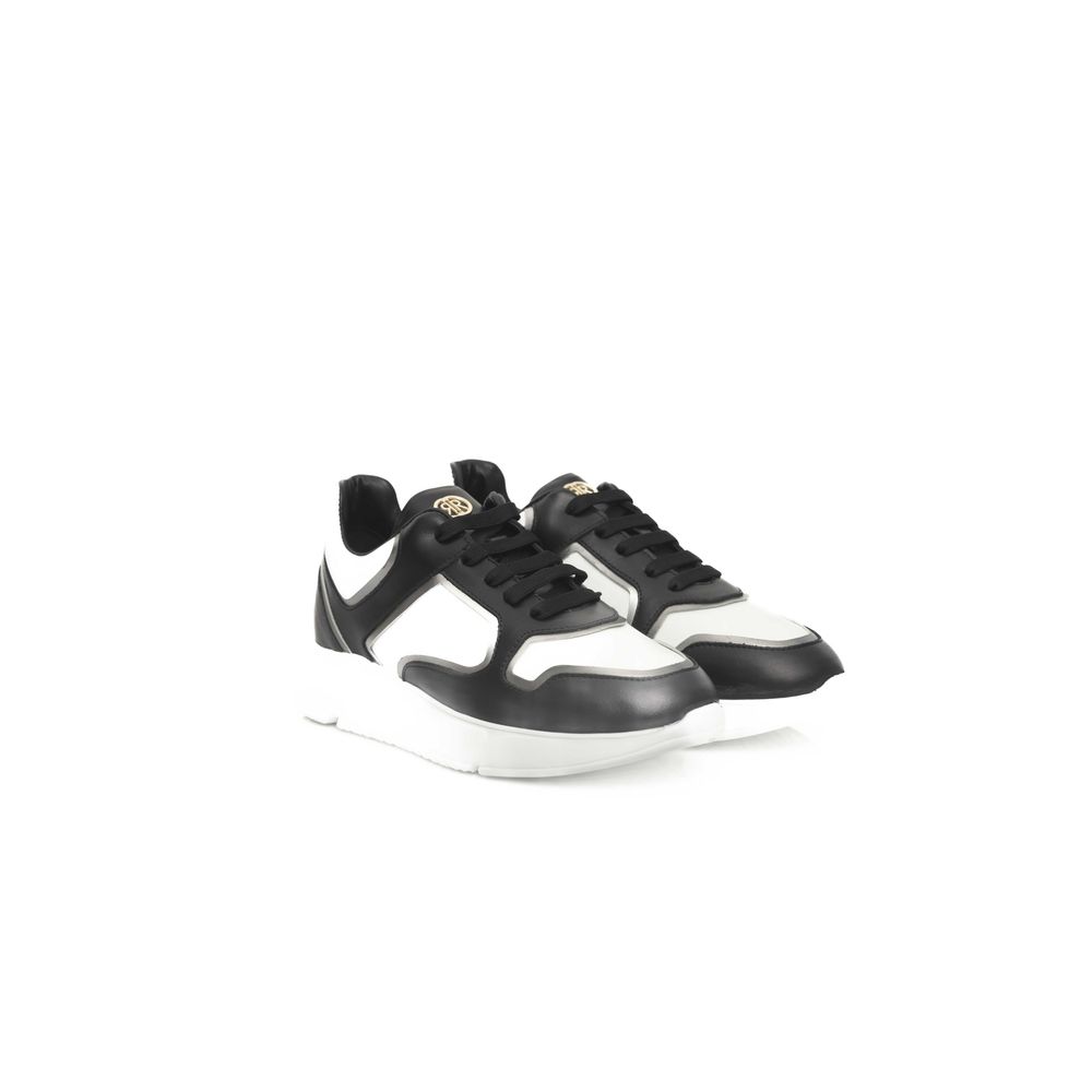 Cerruti 1881 Black Cowhide Women Sneaker LUNESCAPE