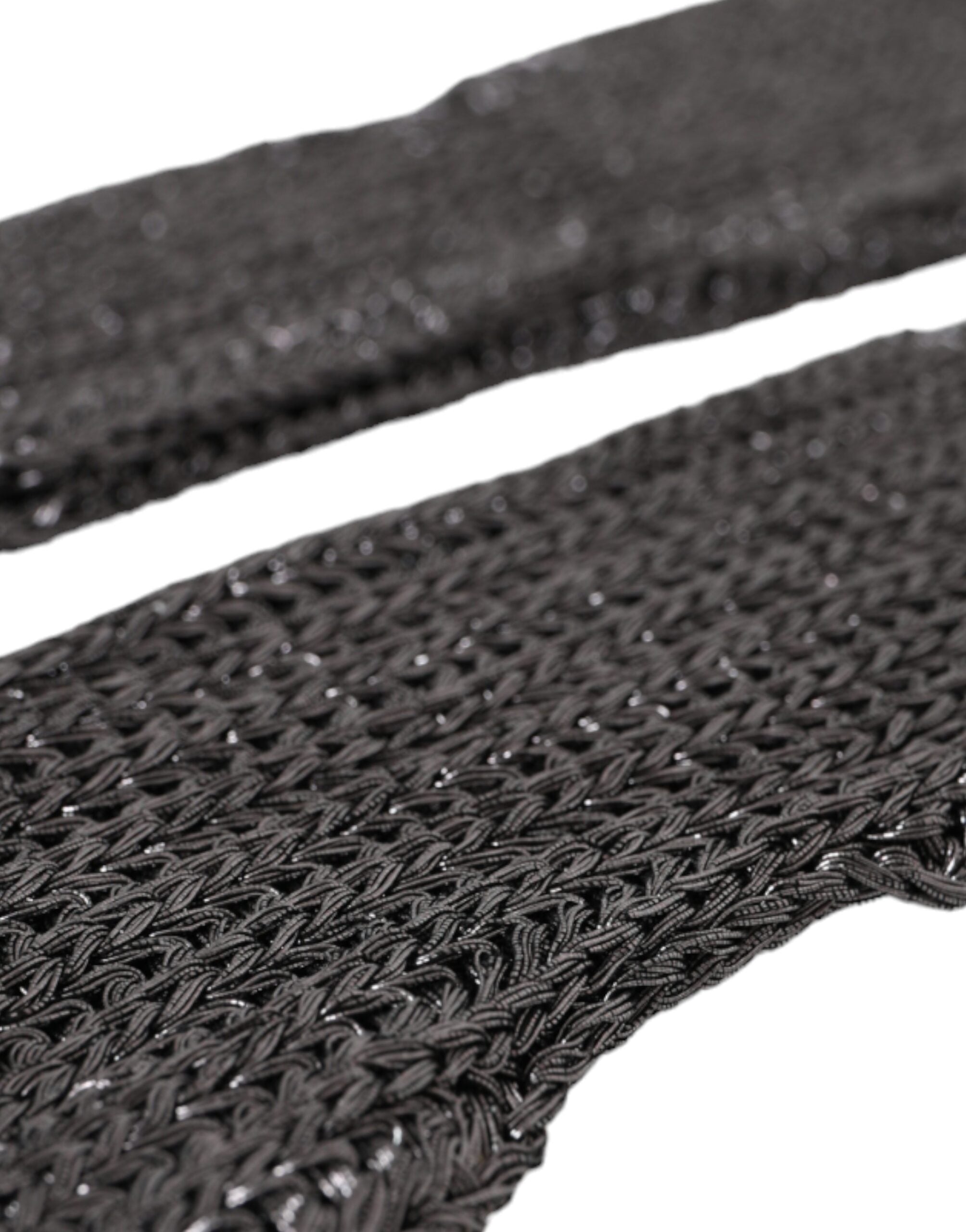 Dolce & Gabbana Gray Knitted Finger Less Gloves LUNESCAPE