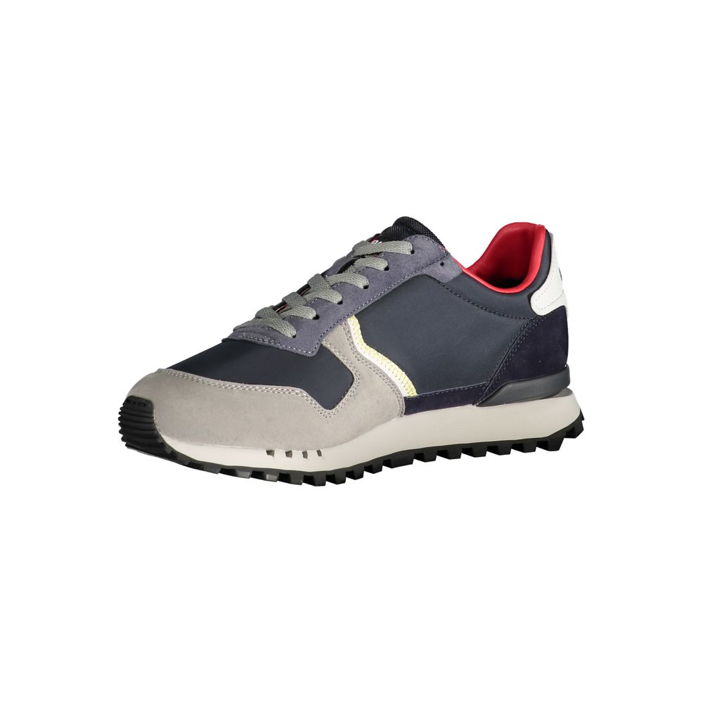 Blauer Blue Polyester Sneaker LUNESCAPE