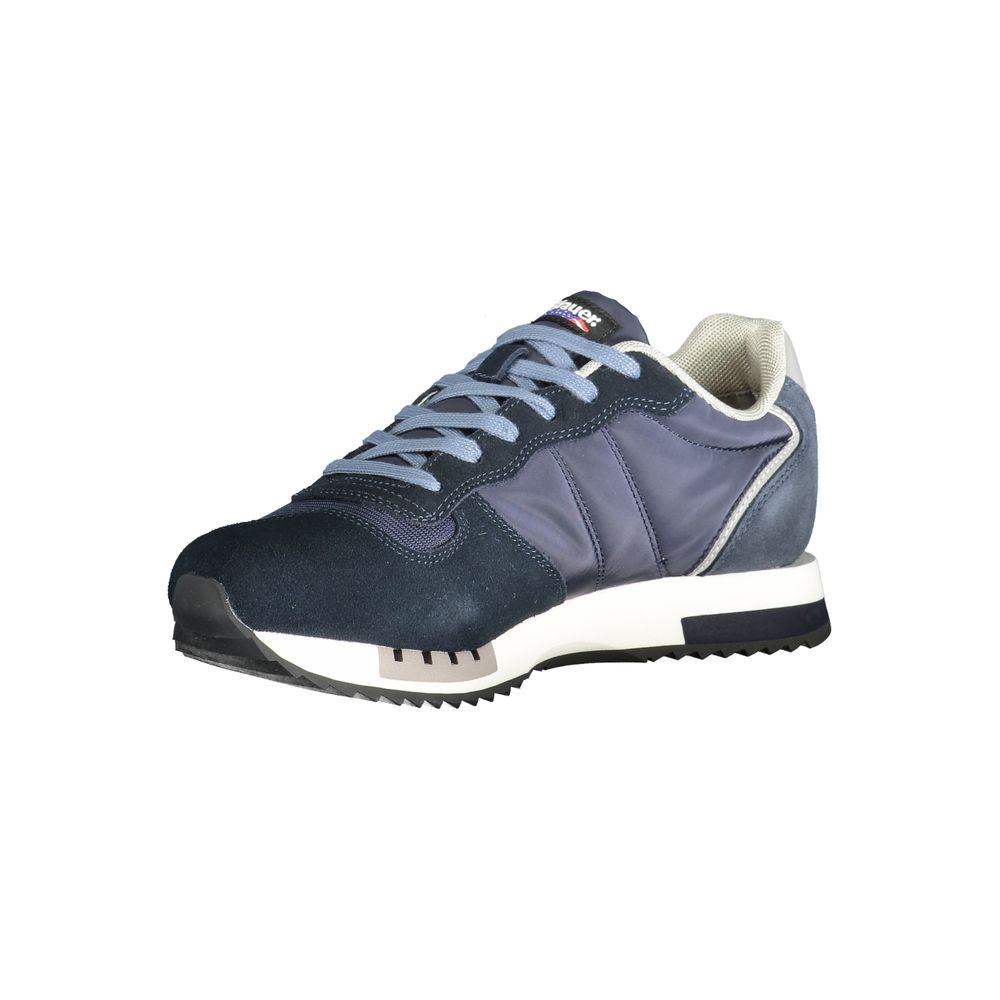 Blauer Blue Polyester Sneaker LUNESCAPE