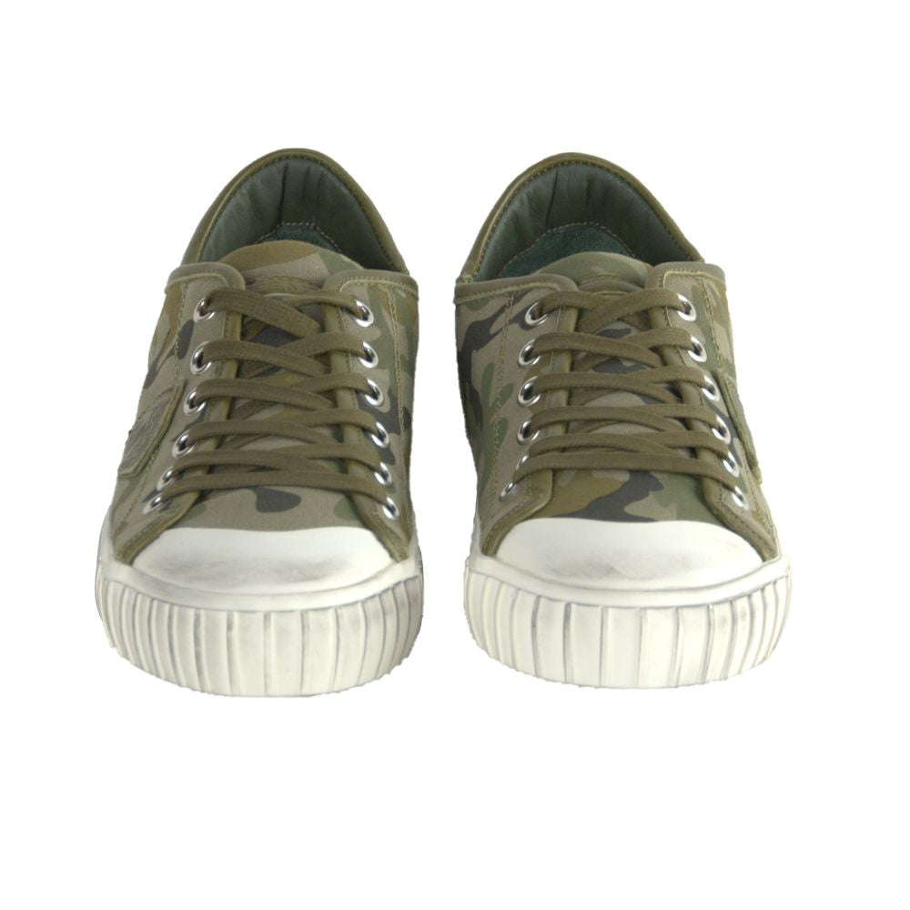 Philippe Model Green Leather Men Sneaker LUNESCAPE