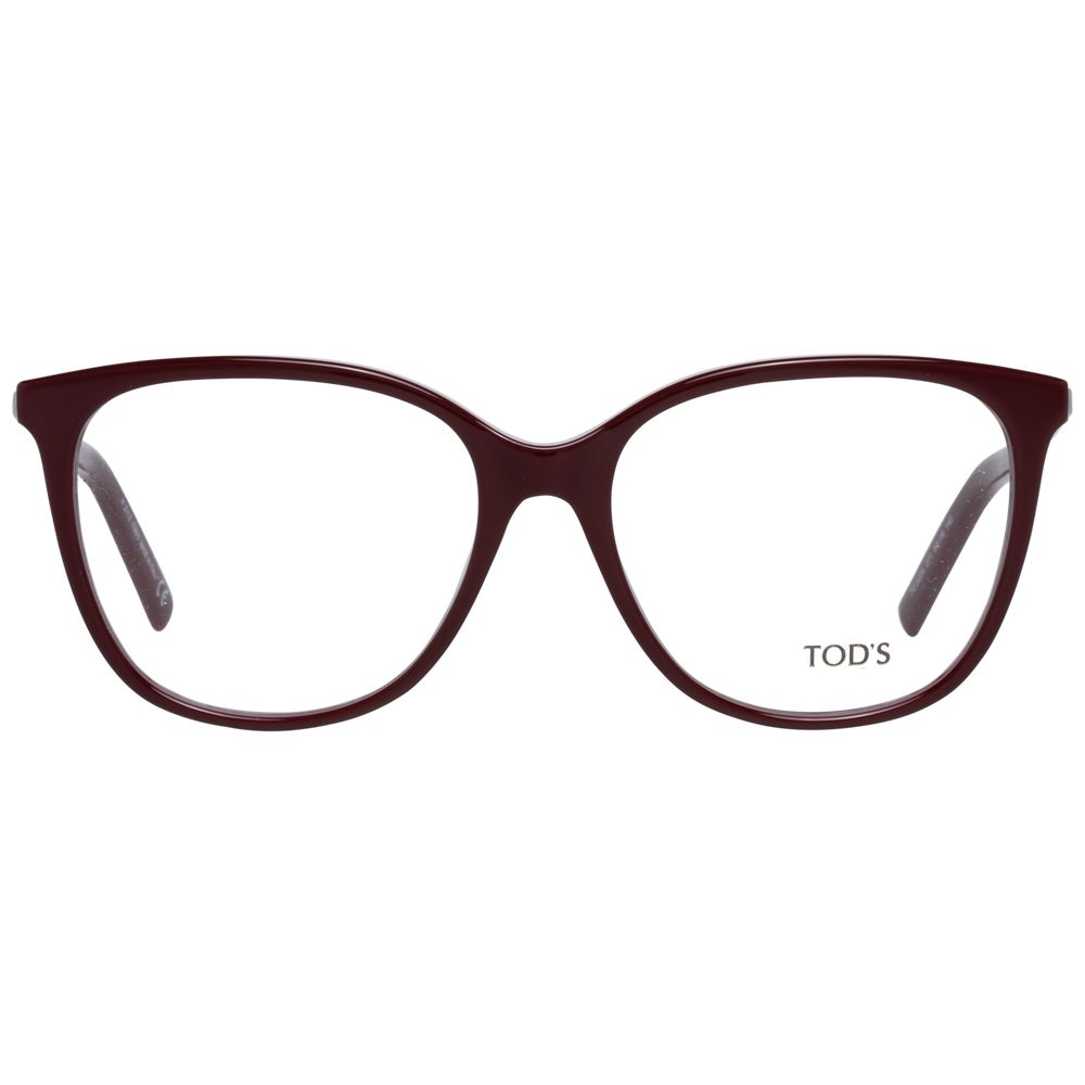 Tod's Burgundy Women Optical Frames LUNESCAPE