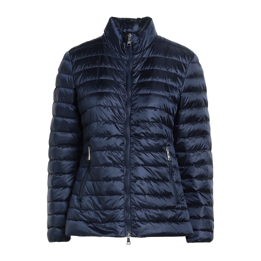 Add Blue Polyamide Jackets & Coat LUNESCAPE