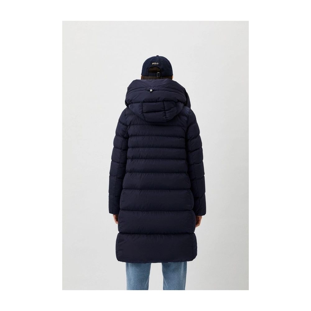 Add Blue Polyamide Jackets & Coat LUNESCAPE