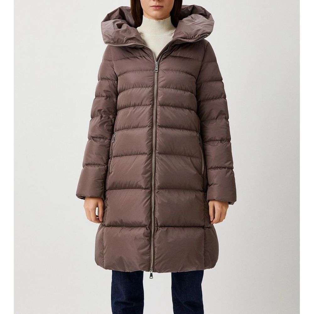 Add Brown Polyamide Jackets & Coat LUNESCAPE