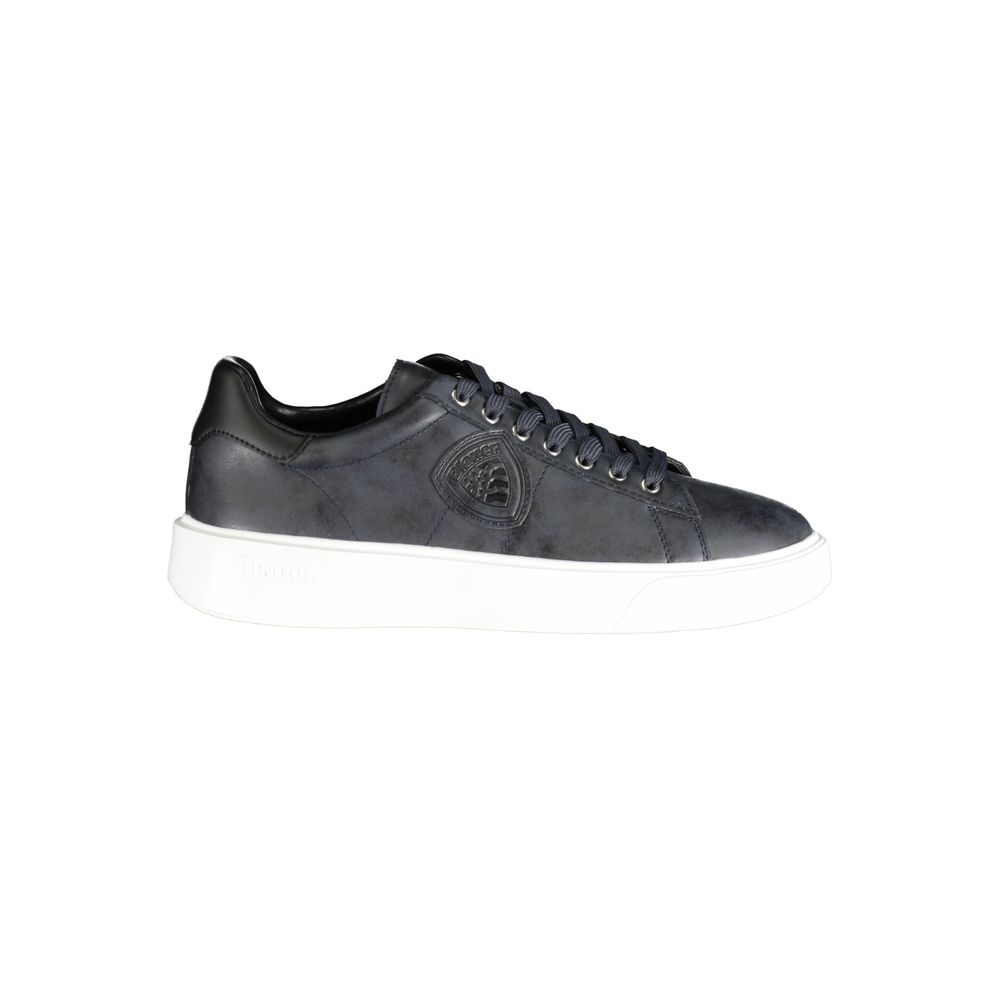 Blauer Blue Polyester Sneaker LUNESCAPE