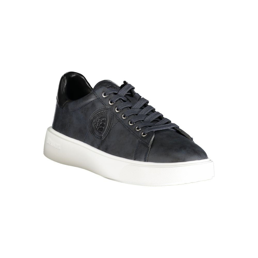 Blauer Blue Polyester Sneaker LUNESCAPE