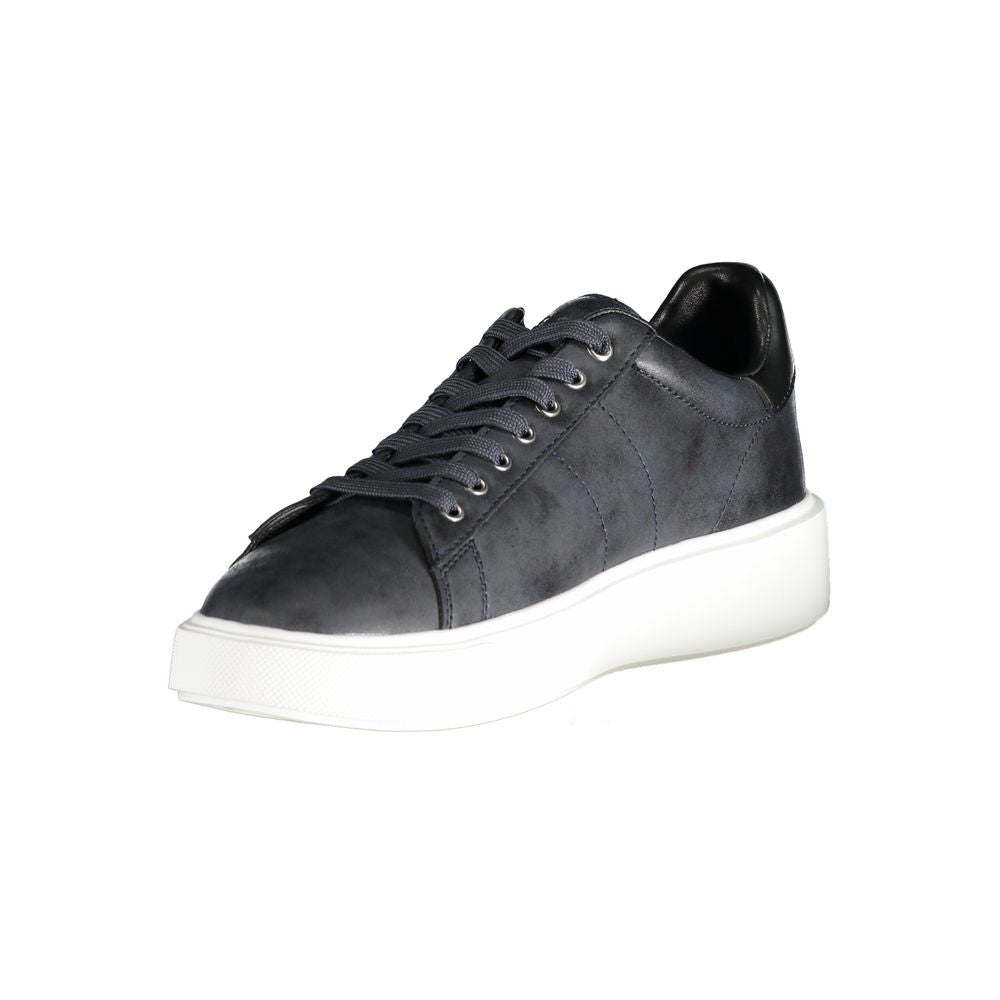 Blauer Blue Polyester Sneaker LUNESCAPE