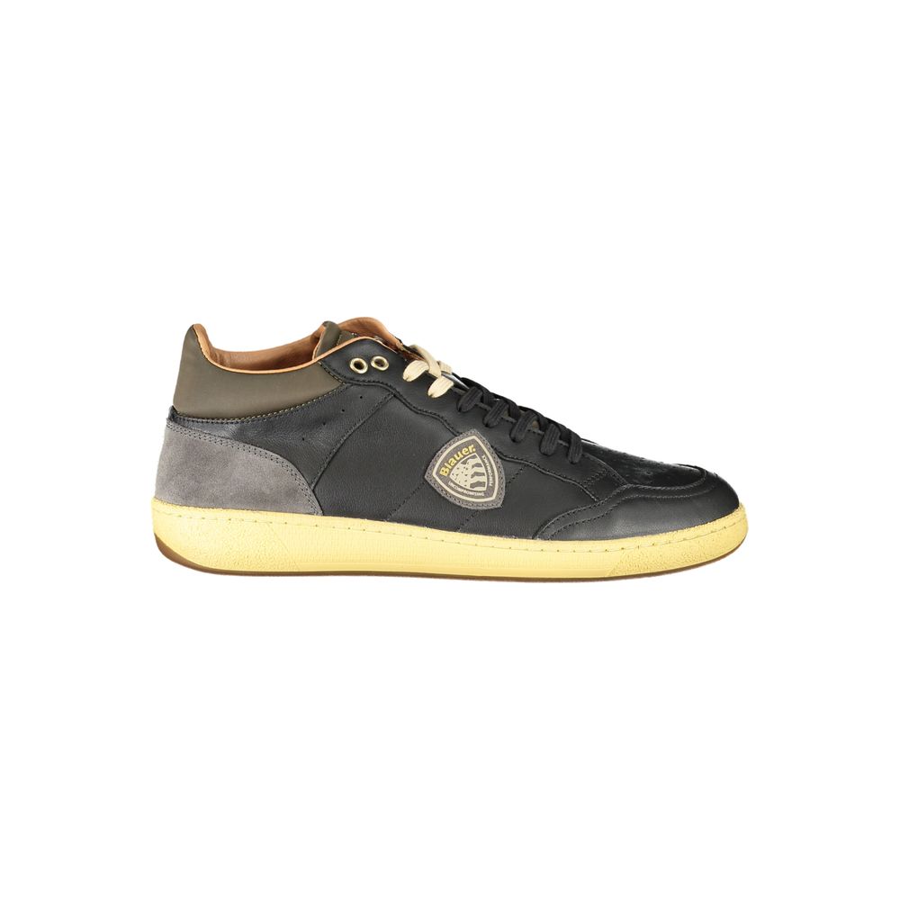 Blauer Black Polyester Sneaker LUNESCAPE