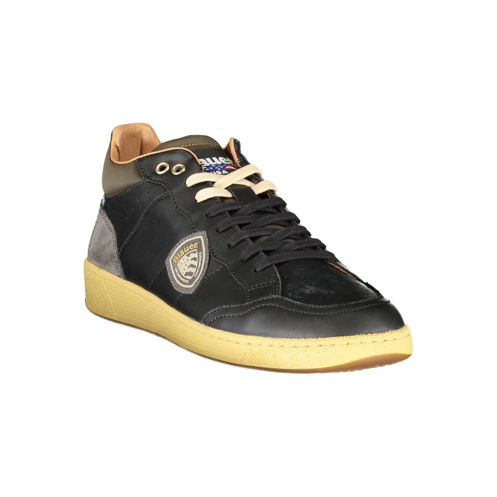 Blauer Black Polyester Sneaker LUNESCAPE