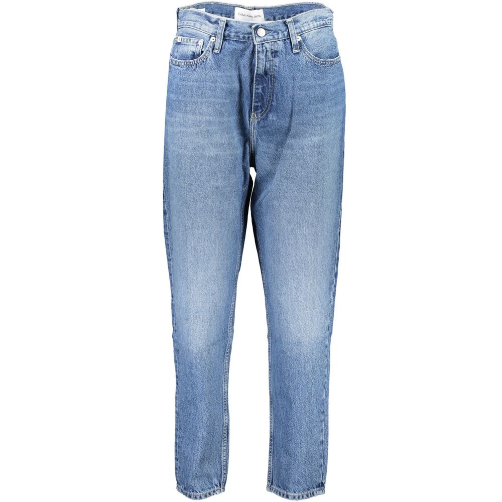 Calvin Klein Light Blue Cotton Jeans & Pant LUNESCAPE