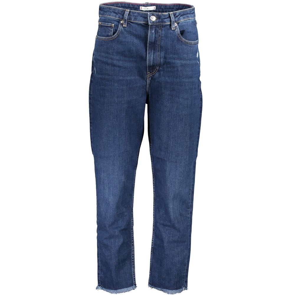 Tommy Hilfiger Blue Cotton Jeans & Pant LUNESCAPE