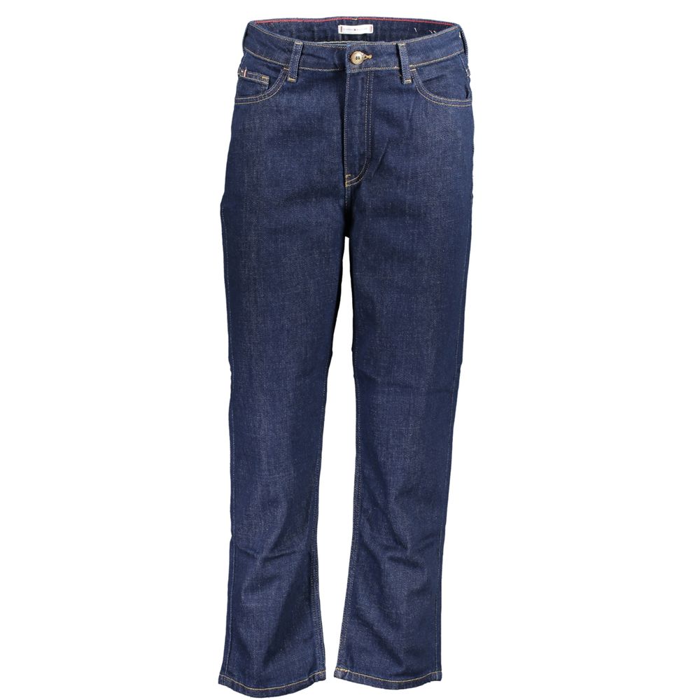 Tommy Hilfiger Blue Cotton Jeans & Pant LUNESCAPE