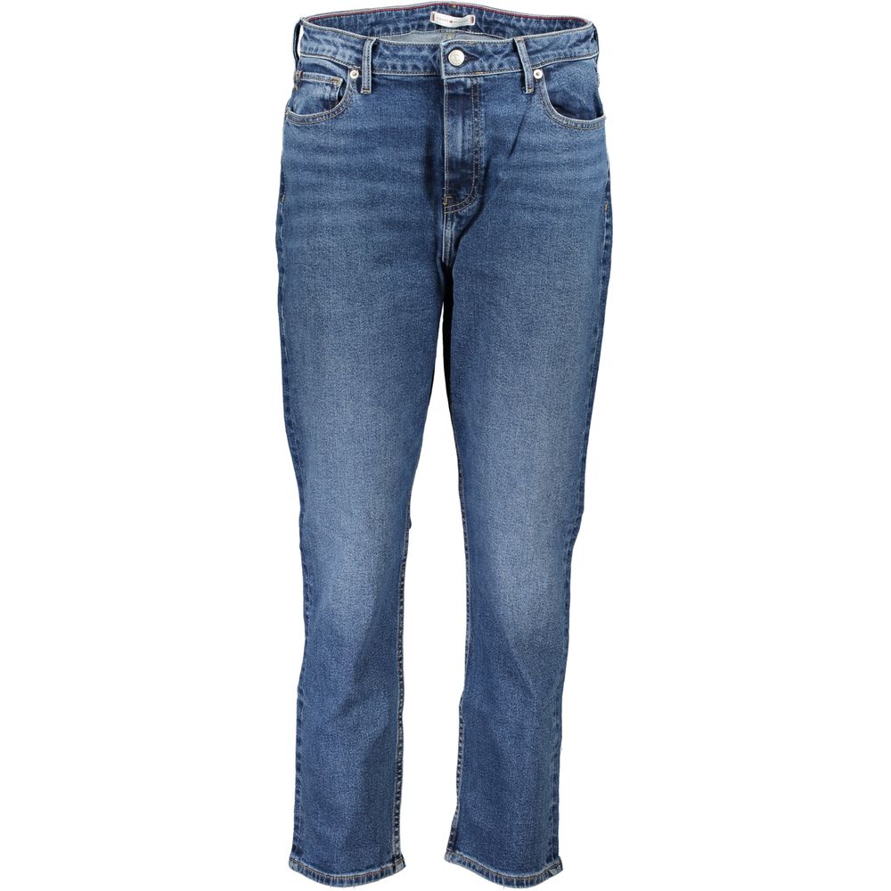 Tommy Hilfiger Blue Cotton Jeans & Pant LUNESCAPE