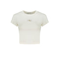 Calvin Klein White Cotton Tops & T-Shirt LUNESCAPE