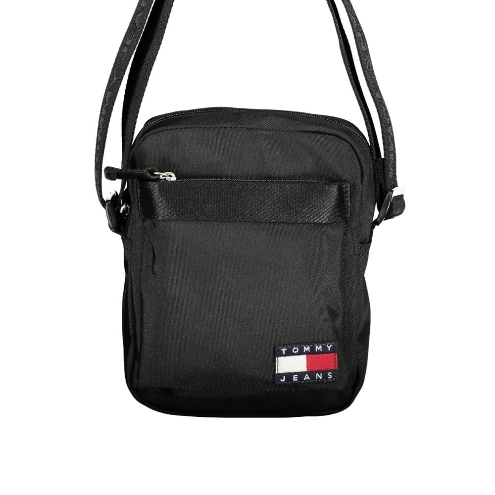 Tommy Hilfiger Black Polyester Shoulder Bag LUNESCAPE