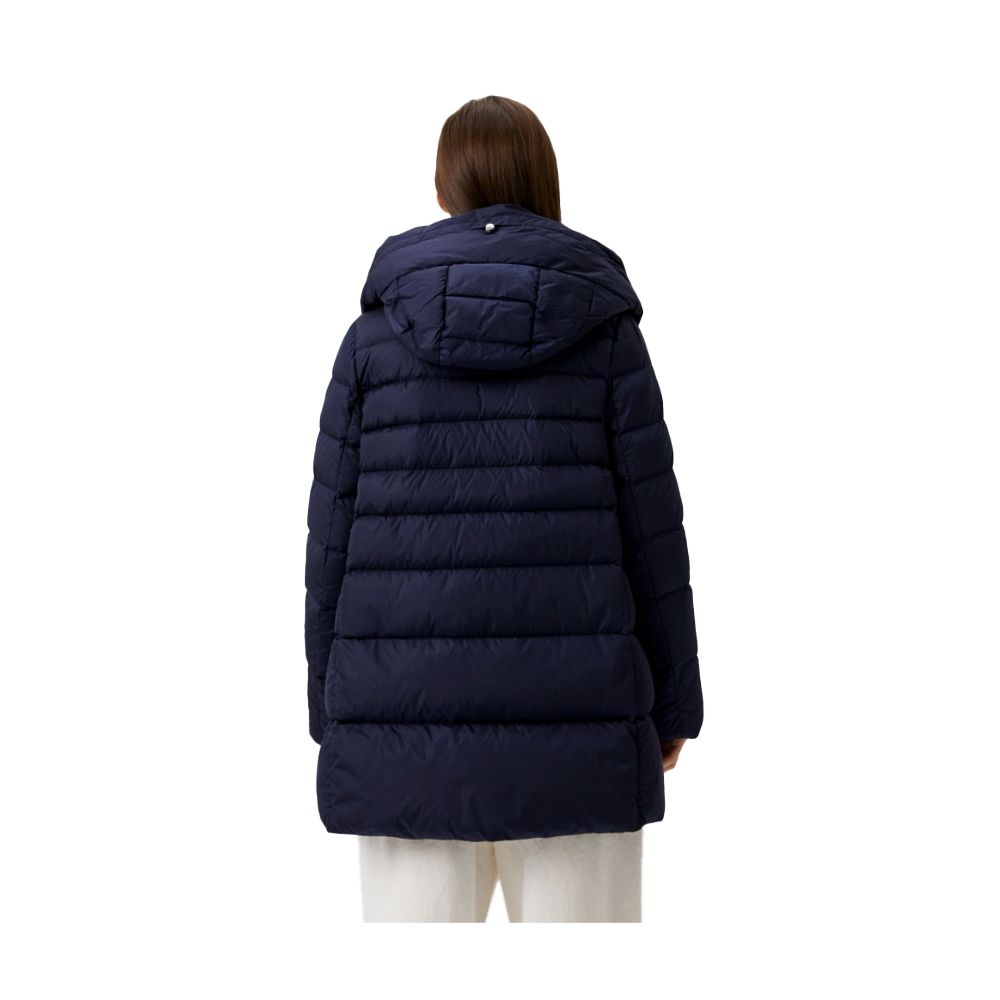 Add Blue QUilted Puffer Parka LUNESCAPE